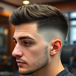 modern men's haircut